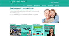 Desktop Screenshot of drmcdowall.com